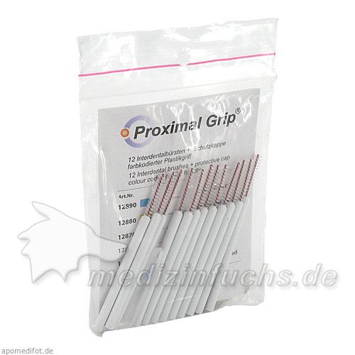 Proximal-Grip fein weiß Interdentalbürste, 12 ST