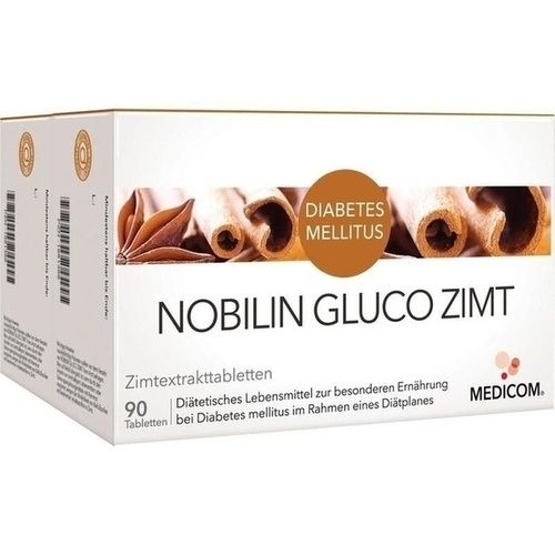 Nobilin GLUCO Zimt, 2X90 ST