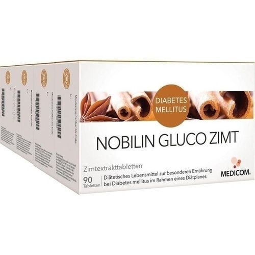 Nobilin GLUCO Zimt, 4X90 ST