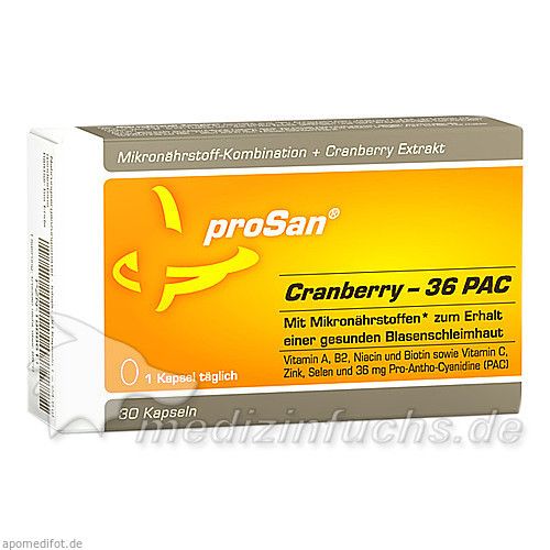 ProSan Cranberry 36 PAC, 30 ST