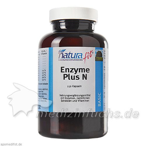 naturafit Enzyme Plus N, 150 ST