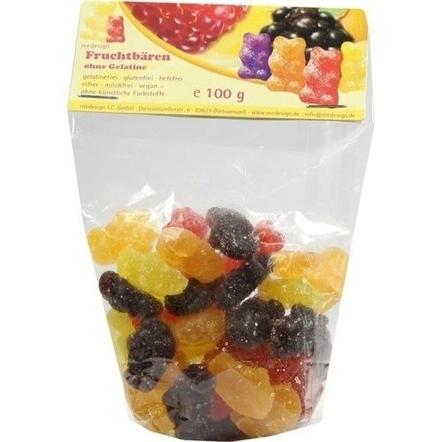 Gummibären ohne Gelatine, 100 G