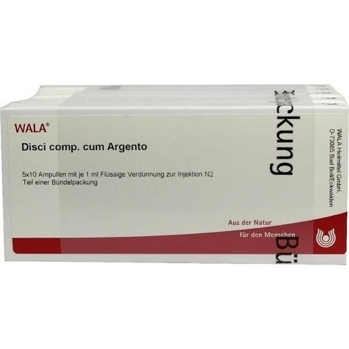 DISCI COMP C ARGENTO, 50X1 ML