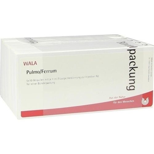 PULMO/FERRUM, 50X1 ML