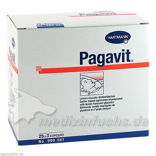 PAGAVIT LEMON GLYC WATTEST, 25X3 ST