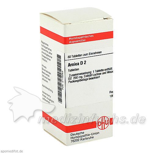 ARNICA D 2, 80 ST