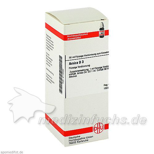 ARNICA D 3, 50 ML