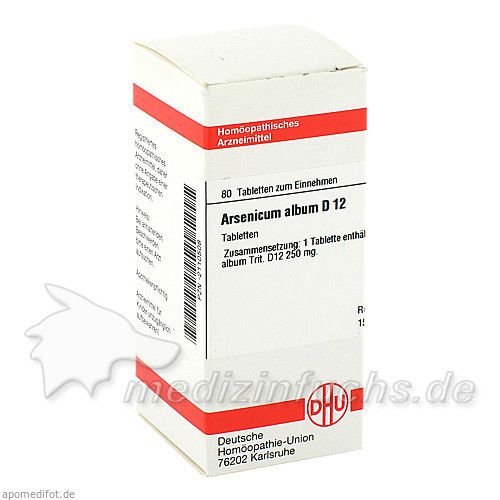 ARSENICUM ALB D12, 80 ST