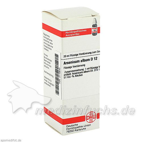 ARSENICUM ALB D12, 20 ML