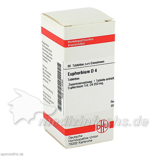 EUPHORBIUM D 4, 80 ST