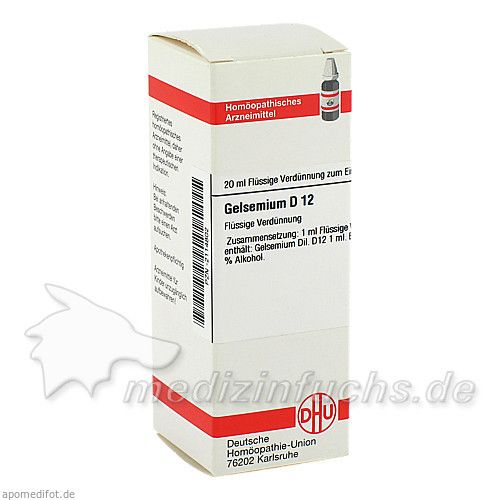 GELSEMIUM D12, 20 ML