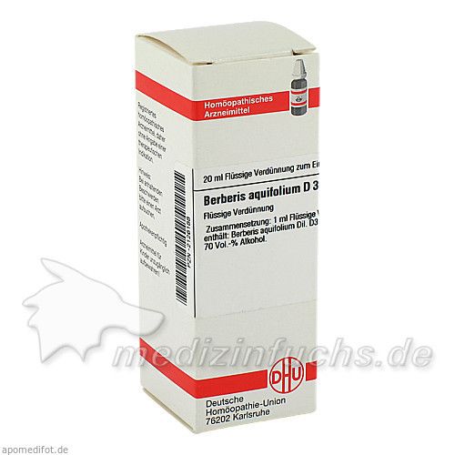 BERBERIS AQUIF D 3, 20 ML