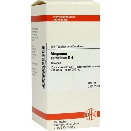 ATROPINUM SULF D 4, 200 ST