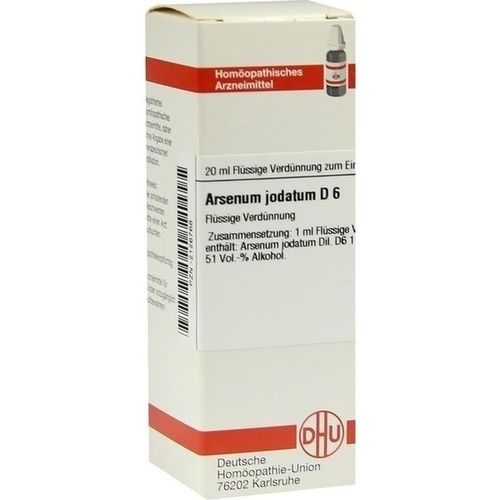 ARSENUM JODAT D 6, 20 ML