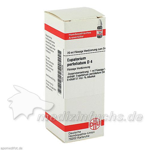 EUPATORIUM PERFOLIATUM D 4 Dilution, 20 ML