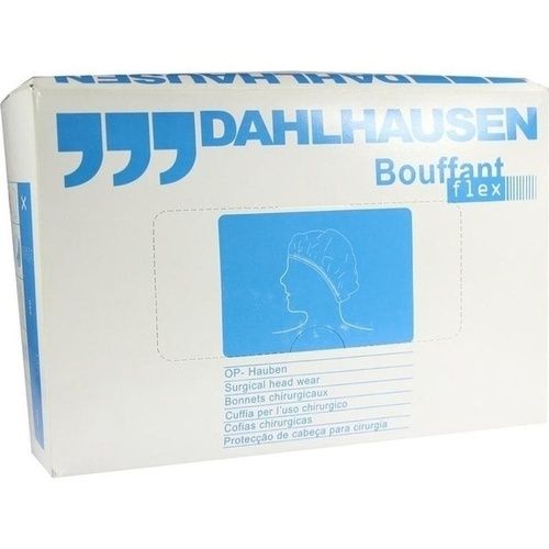 OP-Haube Bouffant Flex weiss, 100 ST