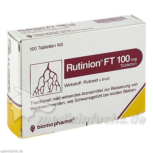 RUTINION FT 100mg, 100 ST