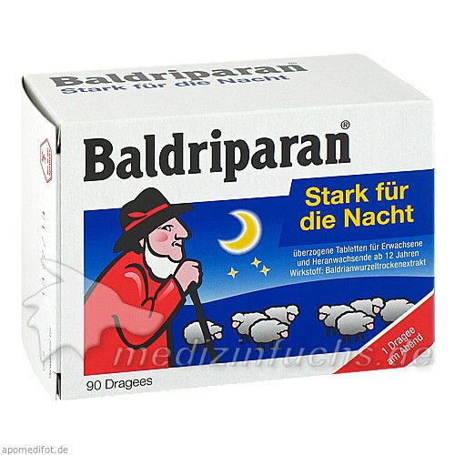 Baldriparan stark für die Nacht, 90 ST