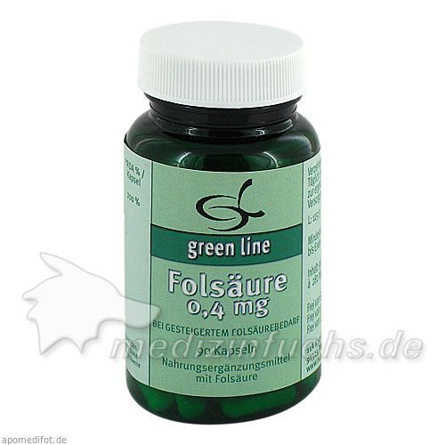 Folsäure 0.4 mg, 90 ST