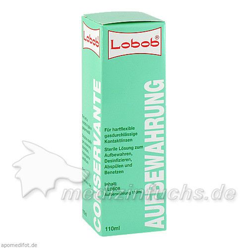 EYE CARE Lobob Aufbewahrungs-Lösung, 110 ML