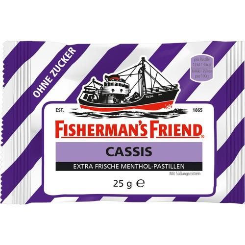 FISHERMANS FRIEND CASSIS OHNE ZUCKER, 25 G