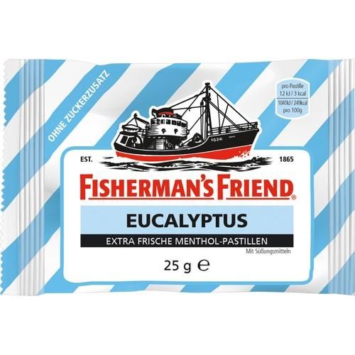 FISHERMANS FRIEND EUCALYPTUS OHNE ZUCKER, 25 G