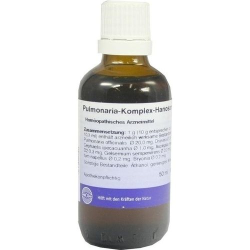 PULMONARIA KOMPL HANOSAN, 50 ML