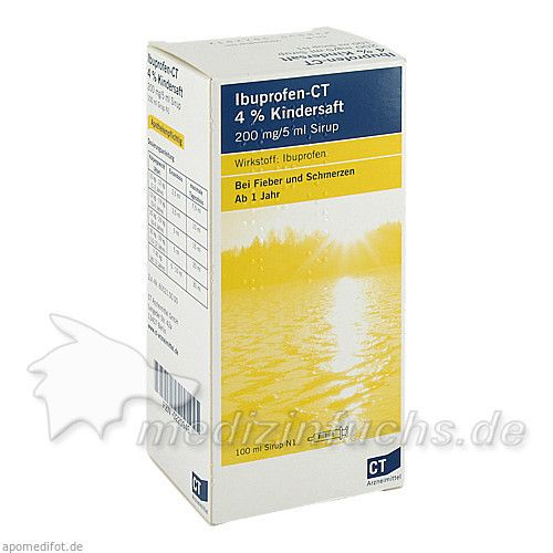 Ibuprofen - CT 4% Kindersaft, 100 ML