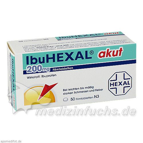 IbuHEXAL akut 200, 50 ST