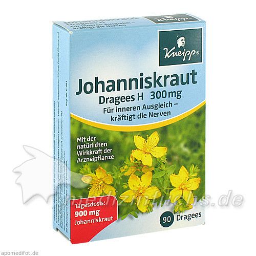 KNEIPP Johanniskraut Dragees H, 90 ST