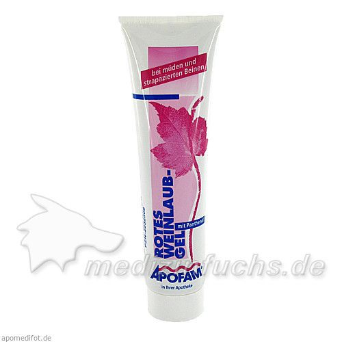 Apofam Rotes Weinlaub Gel, 150 ML