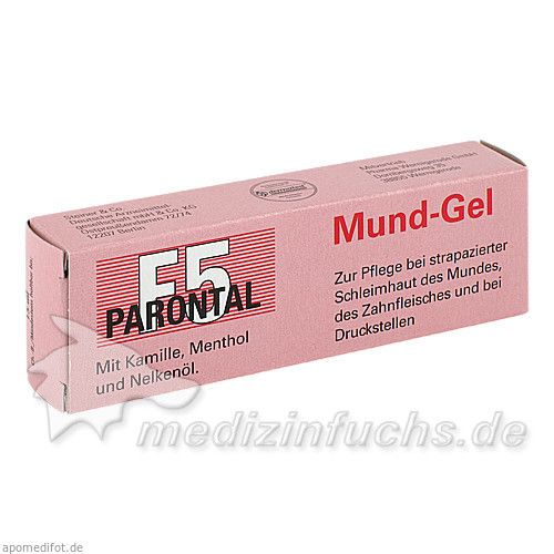 Parontal F5 Mund-Gel, 15 ML