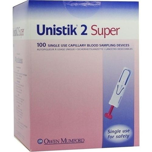 Unistik 2 Super Lanzetten, 100 ST