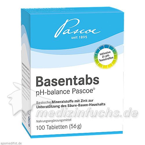 Basentabs pH-balance PASCOE, 100 ST