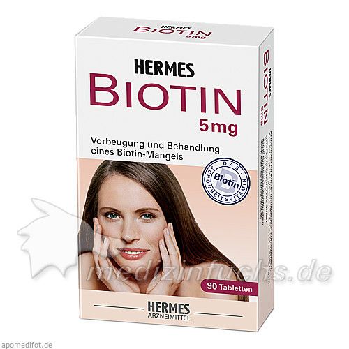 Biotin Hermes 5mg, 90 ST