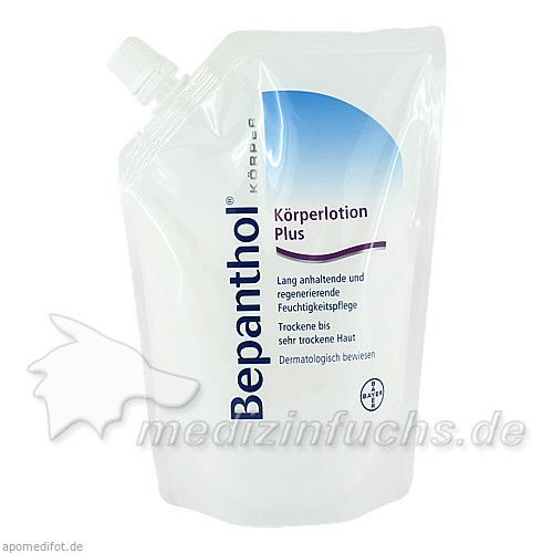 Bepanthol Körperlotion Plus Nachfüllbeutel, 400 ML