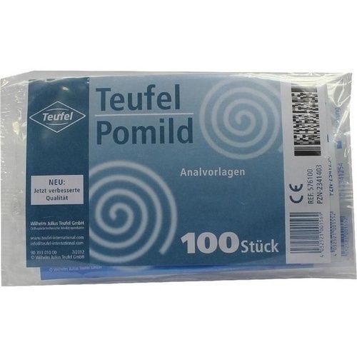 Teufel-Pomild-Analvorlagen, 100 ST