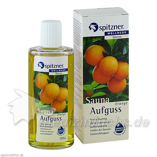 Spitzner Saunaaufguss Orange Wellness, 190 ML