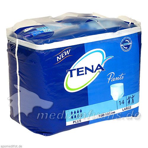 TENA PANTS plus large 100-135 cm Einweghose, 14 ST