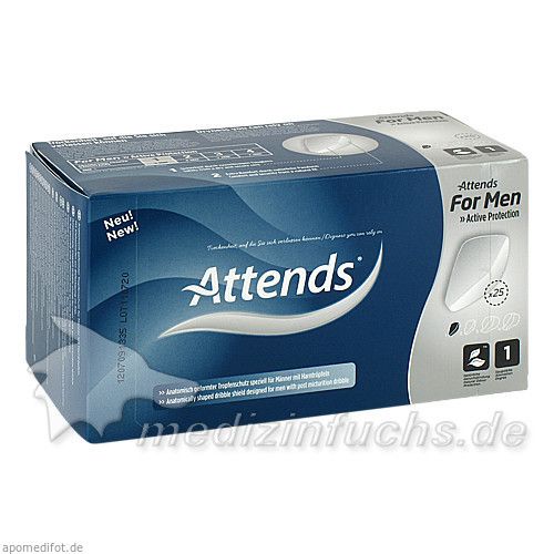 Attends for men Shield 1 Box, 25 ST