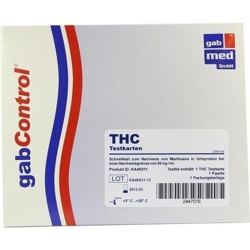 Drogentest THC Testkarte, 1 ST