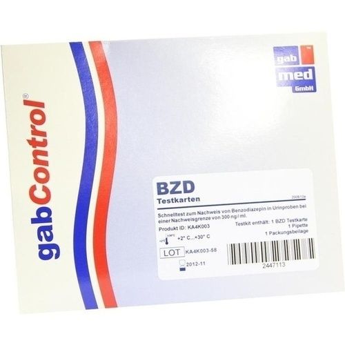 Drogentest Benzodiazepine Testkarte, 1 ST