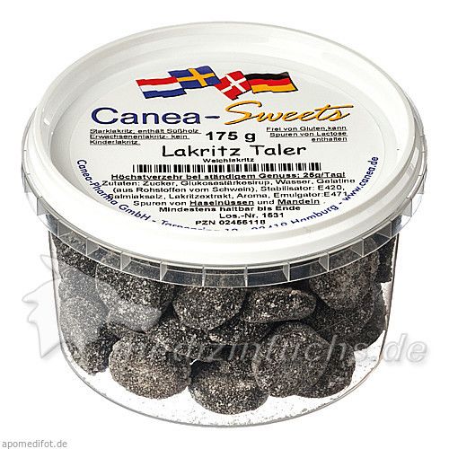 Lakritz-Taler Weichlakritz, 175 G