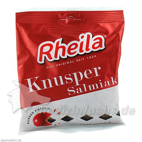 Rheila Knusper Salmiak mit Zucker, 90 G