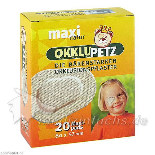 Okklupetz maxi natur, 20 ST