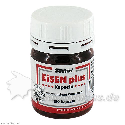 EISEN PLUS Kapseln, 150 ST