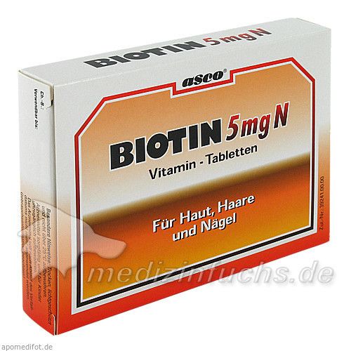 BIOTIN 5mg N Tabletten, 150 ST