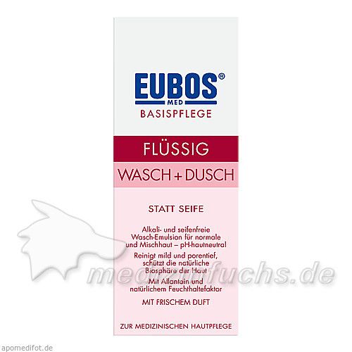 EUBOS FLUESS ROT M FRI DUF, 200 ML