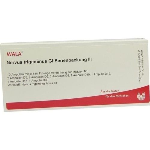 Nervus trigeminus Gl Serienpackung III, 10X1 ML