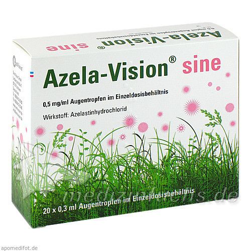 Azela-Vision sine 0.5mg/ml Augentropfen i.Einzeld., 20X0.3 ML